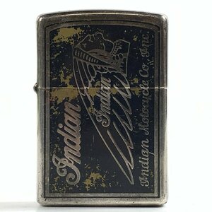 ZIPPO ジッポー Indian Motocycle 2004年製 ジッポーライター＊現状品