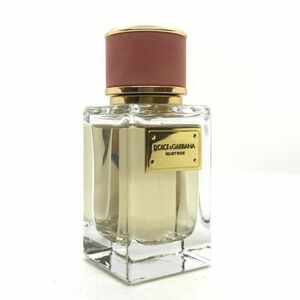 D&G ドルチェ&ガッバーナ ベルベット ローズ EDP 50ml ☆残量たっぷり9割　送料510円