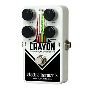 ELECTRO-HARMONIX Crayon BK Full-Range Overdrive オーバードライブ エフェクター