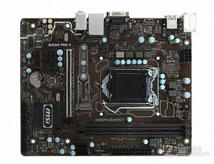 MSI B250M PRO-V LGA1151 DDR4 Motherboard Support 7th /6th 1151-pin Intel Core TM / Pentium / Celeron processor