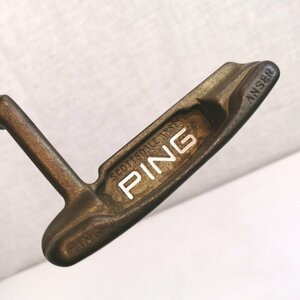 PING ピン SCOTTSDALE ANSER スコッツデール アンサー パター アメリカ製 マンガンブロンズ 右利き用 ゴルフクラブ■Ι