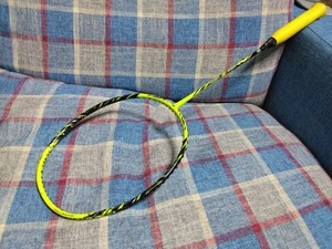 YONEX ヨネックス ナノレイ Z スピード NANORAY Z SPEED 3UG5 美品 バドミントンラケット 国内正規 ギネス認定 ライトグリーン 後期モデル