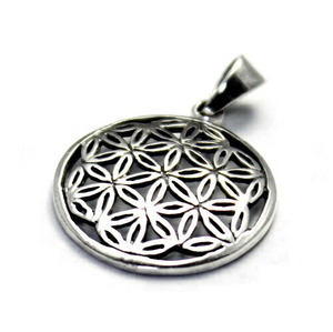 フラワーオブライフ flower of life 神聖幾何学 生命の花 シルバー９２５ ペンダント ペンダントトップ レディース メンズ アクセサリー