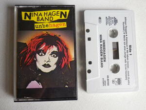 ◆カセット◆ニナハーゲン　NINA HAGEN BAND / UNBEHAGEN 輸入版　中古カセットテープ多数出品中！