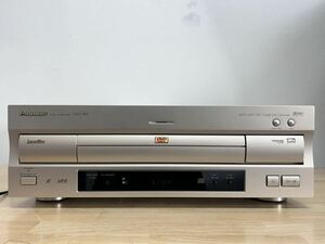 K-0764【④Pioneer　DVL-919　DVD LD PLAYER　プレーヤー　通電確認済み☆　ジャンク】