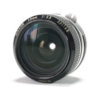 Nikon New NIKKOR 28mm F3.5 ニコン 現状販売品 24C ヱE4e