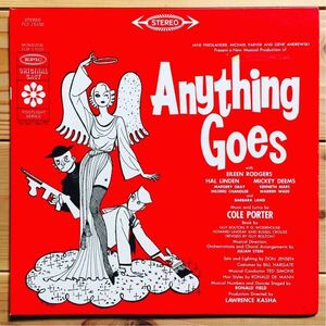 レア Gatefold盤 めっちゃおしゃれ Cole Porter, Eileen Rodgers, Hal Linden, Mickey Deems, Kenneth Mars Margery Gray / Anything Goes