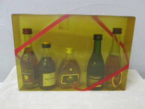 (13)☆ミニチュア コニャック ヘネシーVSOP/HINE VSOP/ REMY MARTIN/CAMUS VSOP/MARTELL VSOP 50ml 5本セット 未開封品