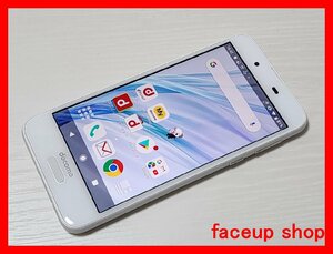 　★【40351WM】 完動品 docomo SH-01K SHARP AQUOS sense シルキーホワイト SIMロック解除済 1円 ! 1スタ !