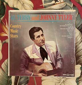 Al Terry And Johnny Tyler 1963 US Original Stereo LP Country Music Stars ロカビリー