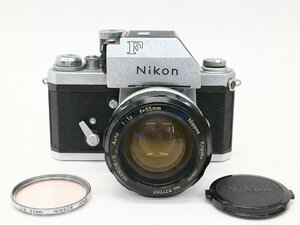 ●○Nikon F フォトミックT/NIKKOR-S Auto 55mm F1.2 フィルム 一眼レフカメラ Fマウント ニコン○●020798001J○●