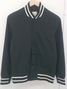 ◇ BROWNY ブラウニー 長袖 ジャケット ブルゾン サイズM ブラック アイボリー メンズ