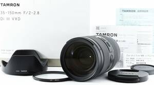 TAMRON A058 35-150mm F2-2.8 Di III VXD SONY カメラレンズ 望遠 ズーム ソニーEマウント タムロン [美品] #2641A