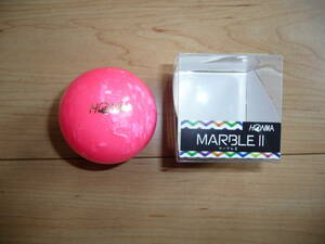 ホンマ MARBLEⅡ（マーブル2）ピンク　パークゴルフボール HONMA
