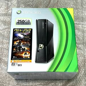 〈美品・箱説付属・動作確認済み〉Xbox360 S 本体 HDD 250GB HDMI 出力対応 Microsoft エックスボックス