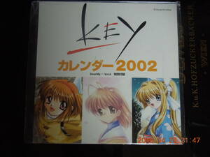 Key 2002年度卓上カレンダー 未開封 / DearMy...Vol.6特別付録 / Kanon AIR CLANNAD 