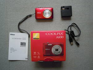 Nikon COOLPIX A100 　ニコンクールピクス　コンパクトデジタルカメラ　動作確認済み