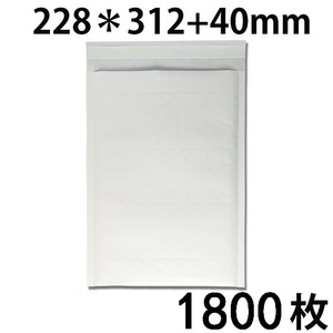 新品 クッション封筒 #2 B5対応 縦 白 内寸208x312mm 1800枚 送料無料 配送エリア 沖縄・離島