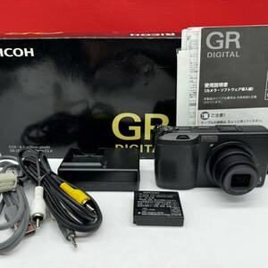 ▲ RICOH GR DIGITAL コンパクトデジタルカメラ GR LENS 5.9mm 1:2.4 動作確認済 ジャンク リコー