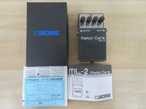 BOSS Metal Core ML-2 ボス エフェクター 通電のみ確認 激安1円スタート