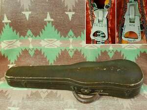 30s 【HOOKLESS TALON】KOVERITE Violin Case 30年代 バイオリン ケース ディスプレイ フックレス ジッパー ビンテージ アンティーク20s40s