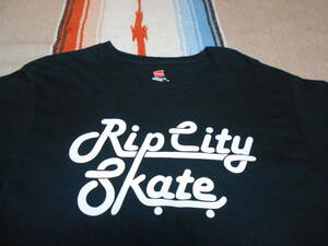 RIP CITY SKATEBOARD SHOP 黒 ブラック Tシャツ スケートボード オールドスケート CALIFORNIA VENICE SANTAMONICA DOGTOWN ZEPHYR 