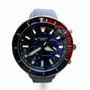 カシオ オシアナス カシャロ OCW-P2000C-2AJF 電波ソーラー 時計 腕時計 メンズ 美品☆0101
