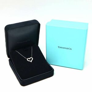 TIFFANY&Co.(ティファニー）高品質!!◆K18天然ダイヤモンドネックレス◆A 約4.6g 約41.5cm diamond necklace ジュエリー jewelry FB0/FB0