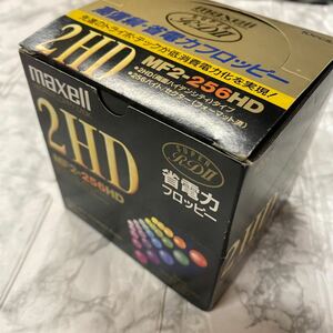 maxell フロッピーディスク 2HD MF2-256HD フロッピー FD 年代物　マクセル