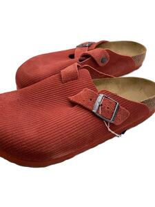 BIRKENSTOCK◆サンダル/27cm/RED/スウェード/1025645