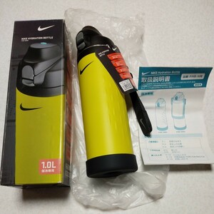 サーモス　THERMOS NIKE ナイキハイドレーシ ョンボトル 1L FHB1000N エレクトロライム ステンレス 水筒