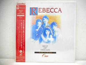 美品！帯付 REBECCA レベッカ BEST OF DREAMS THE VIDEO One フレンズ ホット・スパイス ムーン ノッコ レーザーディスク/LD45