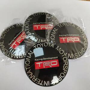 トヨタ TRD 用 ホイール キャップシール 約直径 65mm 4個セット