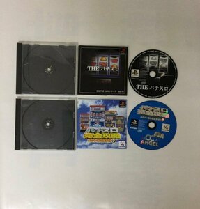 PS23-009 ソニー sony プレイステーション PS 1 プレステ THE パチスロ パチスロ完全攻略 セット 使用感あり ケース割れあり