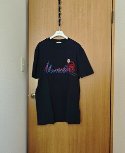 １円出品【訳有】Tシャツ サイズL ネイビー 国内正規品 モンクレール
