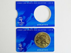 【4】　オーストラリア　シドニーオリンピック　陸上競技　2000年　5ドル　記念コイン