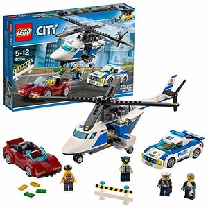 レゴ (LEGO) シティ ポリスヘリコプターとポリスカー 60138 おもちゃ 車