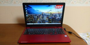 美品 富士通 LIFEBOOK AH53/A3 Corei7-6700HQ 3.50GHz(最大) フルHD Blu-ray HDD 1TB メモリ8GB FMVA53A3R