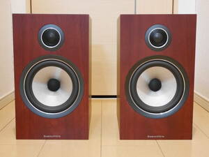 ★美品★ B&W 706 S2 ローズナット ペア ブックシェルフスピーカー 元箱あり / Bowers & Wilkins 706 S2 MR