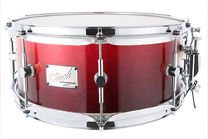Birch Snare Drum 6.5x14 Crimson Fade Mat LQ