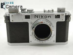Nikon S ニコン レンジファインダー 黒目 幕不良