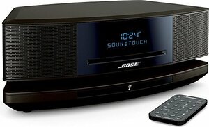 【中古】Bose Wave SoundTouch music system IV CDプレーヤー・ラジオ Bluetooth%カンマ% Wi-Fi接続 リモコン 36.8cm(W) x 10.9cm(H) x 22.