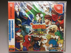 【新品未開封】DC ドリームキャスト ゲームソフト　マーブルVSカプコン クラッシュオブスーパーヒーローズ / MARVEL VS. CAPCOM ◆27