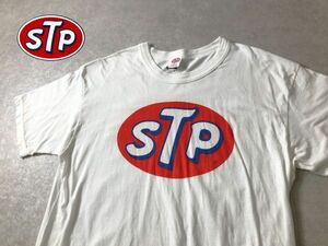 USA製●企業Tシャツ●STP ロゴマーク プリント Tシャツ●古着