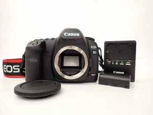 Canon キヤノン デジタル一眼レフカメラ EOS 5D MarkII ボディ バッテリー/充電器付き □ 6DBC5-6