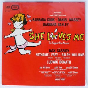 米 ORIGINAL BROADWAY CAST/SHE LOVES ME (THE ORIGINAL CAST ALBUM)/DRG DS215008 LP