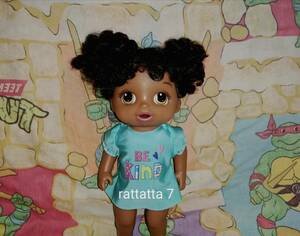 ☆Hasbro☆Baby Alive☆Doll☆African American☆ハズブロー☆ベビーアライブ☆アフリカ系アメリカ人☆女の子☆ドール☆人形☆2017