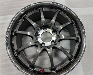 17インチ　RAYS　ボルクレーシング CE28 SL 　１本のみ補修用等　7.5J+48　5穴PCD114.3　　超特価品　補修用等に