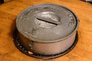 【ビンテージ・ミリタリー】1952年 イギリス軍 アルミ製 クッカー 鍋