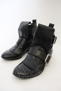 Vivienne Westwood Plastic Boot ヴィヴィアンウエストウッド 36 1/2 サイズアウトソール約25.5cm 【中古】 O-24-01-21-049-sh-IG-OS